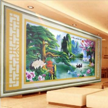 Đóng khung tranh giá rẻ